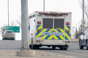 Ambulance on High Speed Road Blog