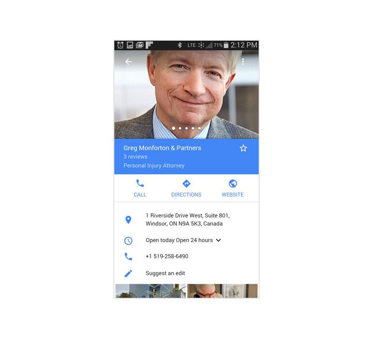 Google Review Mobile Step 2