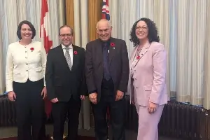Joanna Sweet and others at OTLA Lobby Day 2025