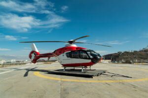 patient-transport helicopter