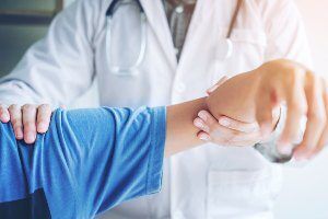 moving patient's shoulder