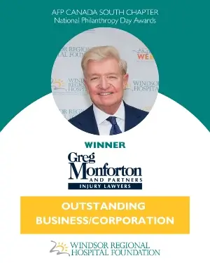 Greg Monforton and graphic for NPD 2025 award