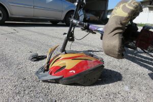 bicycle on the ground